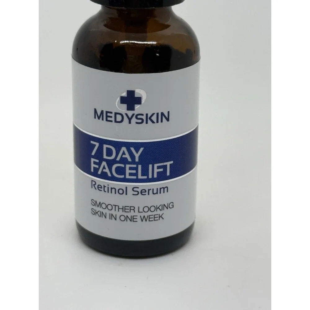 Medyskin 7 Day Facelift Retinol Serum 1 Oz Smoother Looking Skin In One Week New